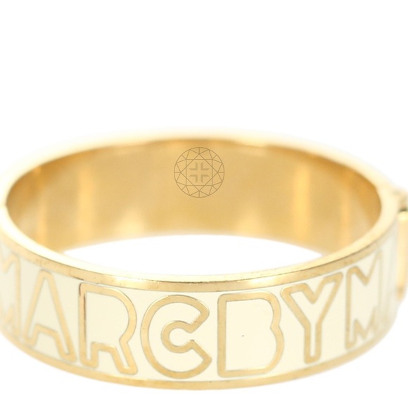 Marc by Marc Jacobs Gold Logo Bangle - Picture 3 of 5